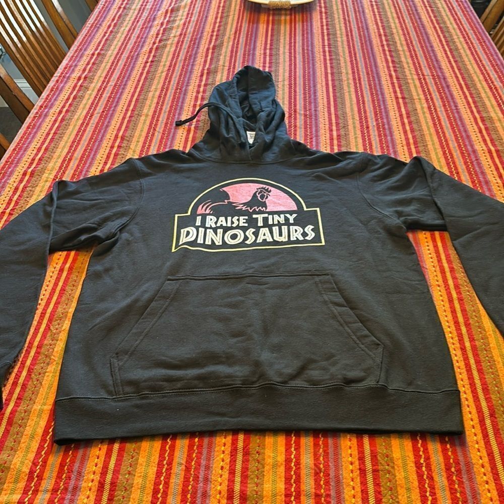 I Raise Tiny Dinosaurs Hoodie size medium
